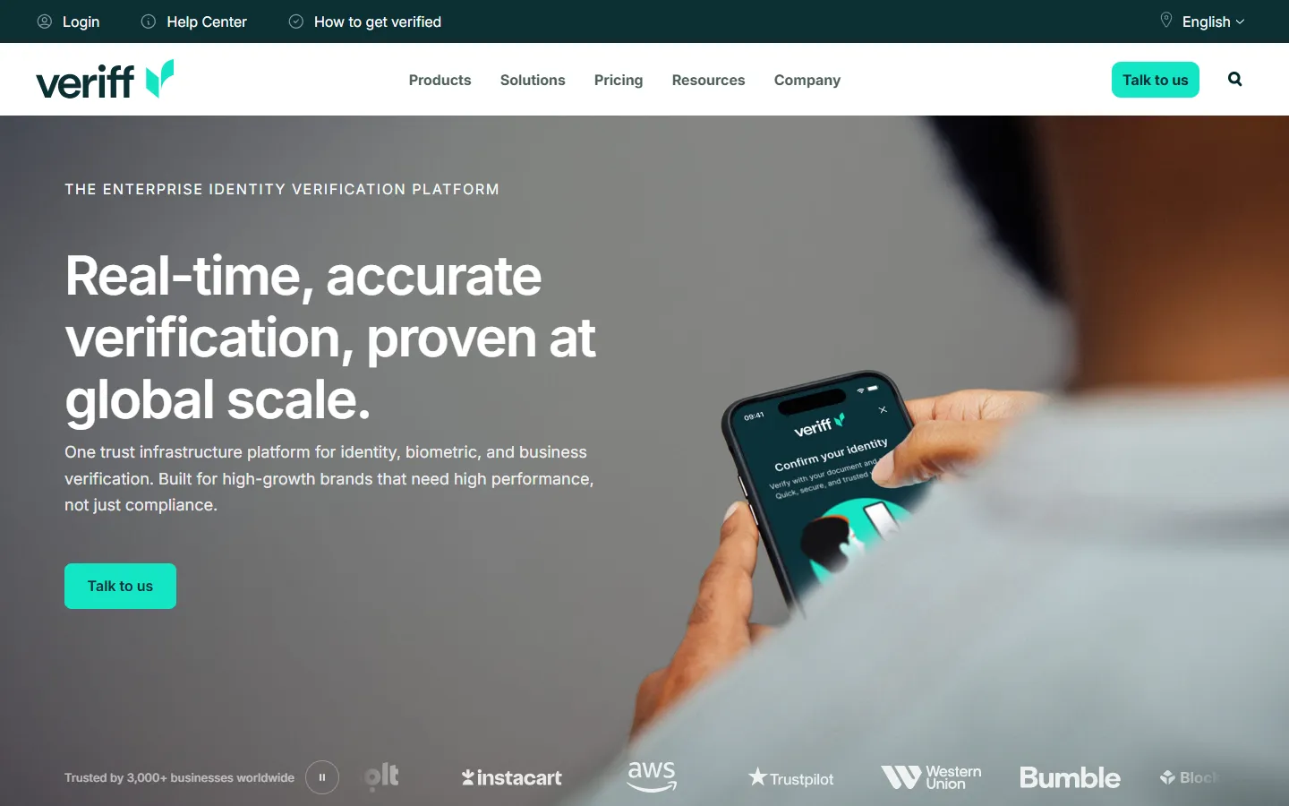 Veriff website
