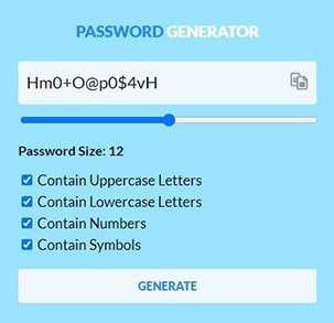 Password Generator