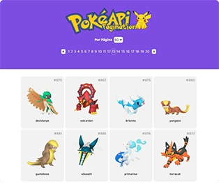 📝 Pagination PokeApi