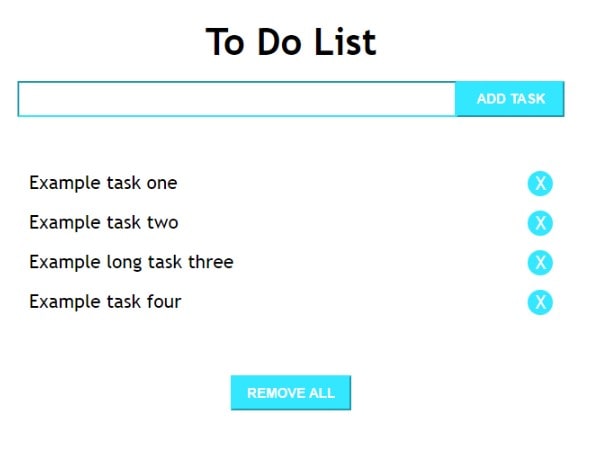 📝 ToDo List LocalStorage